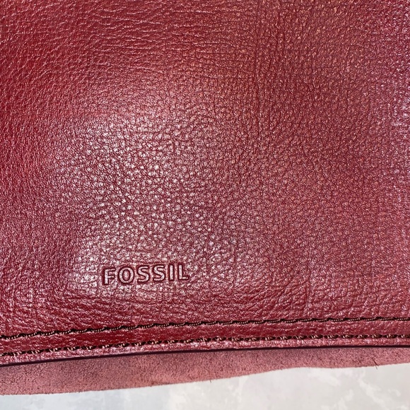 Red Fossil Crossbody Bag/Purse - Picture 2 of 5